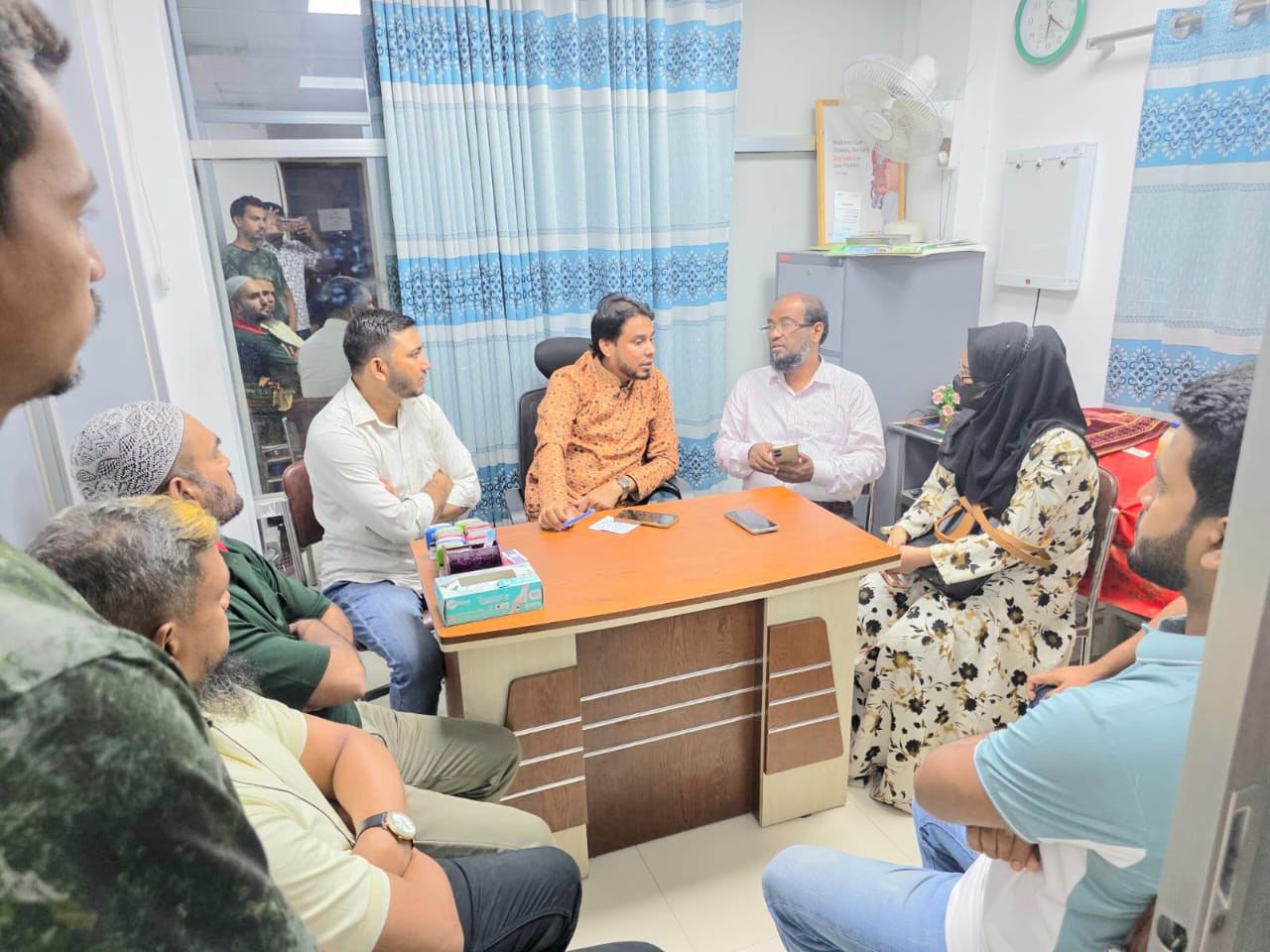 ১৪ দিন ধরে নিখোঁজ স্বেচ্ছাসেবী নাইমুর রহমান সিফাতের পরিবারের সঙ্গে জামায়াত নেতৃবৃন্দের সাক্ষাৎ