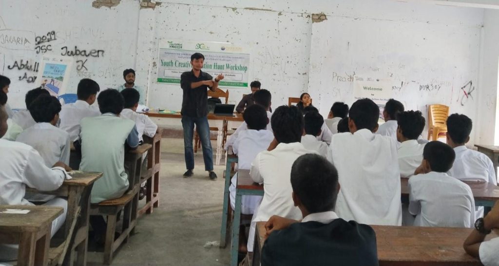 শেষ হলো যুব সৃজনশীল সমাধান অনুসন্ধান কর্মশালা